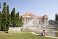 Main entrance of University Royalty Free Stock Photo