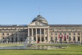 Main entrance of the Wiesbaden Casino Royalty Free Stock Photo