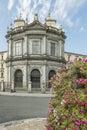 Main facade of the Basilica of San Francisco el Grande in Madrid Royalty Free Stock Photo