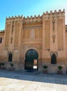 Main facade Buhaira palace Royalty Free Stock Photo