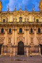 Main facade of the Cathedral of Jaen in Spain