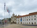 main facade of the convent of SÃÂ£o Francisco in the city of Coimbra.