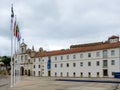 main facade of the convent of SÃÂ£o Francisco in the city of Coimbra.