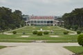 Main Facade and Gardens of the Gran Casino in Estoril. Travel, Nature Royalty Free Stock Photo