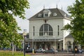 Main facade historic railway station Leeuwarden Royalty Free Stock Photo