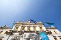 Main facade of the maritime and history museum of the croatian coast, in Pallazo del governatore, or guvernerova palaca, Rijeka