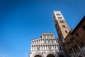 Medieval Cathedral of San Martino in Lucca downtown - Tuscany Italy Royalty Free Stock Photo