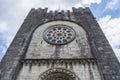 Main facade of the San Juan church, Portomarin