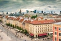 Main fashionable street of Warsaw