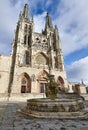 Main faÃÂ§ade of Burgos Cathedral