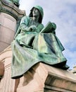 Gladstone Memorial Statue - Historia figure - Edinburgh