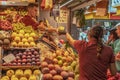 Main Food Market in Malaga Atarazanas Mercado. Malaga, Andalusia, Spain