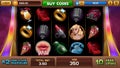 Free games screen for pin-up slots game