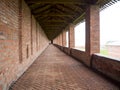 The main gallery of the defensive walls of the Kolomna Kremlin