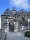 Main gate of Altena Castle, North Rhine Westphalia, Germany Royalty Free Stock Photo