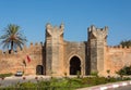 Main gate of Chellah necropolis. Rabat. Morocco.