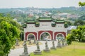 Main gate of the Eight Trigram Mountains Buddha Landscape Royalty Free Stock Photo