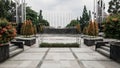 The main gate of Gadjah Mada University Royalty Free Stock Photo