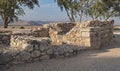 Main Gate of the Israelite City at Tel Hazor in the Upper Galilee in Israel