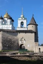 Main Gate Kremlin in Pskov, Russia