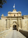 The Main Gate of Mdina, MALTA Royalty Free Stock Photo