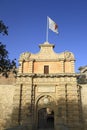 The Main Gate of Mdina, Malta Royalty Free Stock Photo