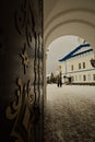 The main gate of the Raifsky Orthodox monastery Royalty Free Stock Photo