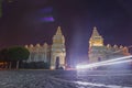 Main gate of Titanic Mardan Palace, the most expensive European\`s resort Royalty Free Stock Photo