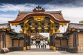 Main gate to Ninomaru Palace at Nijo Castle in Kyoto, Japan Royalty Free Stock Photo