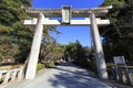 Main gate to Takeda Shrine