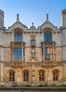 Main gate of the Trinity college, est. 1546 Cambridge Royalty Free Stock Photo