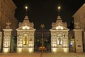 Main gate of Warsaw University Royalty Free Stock Photo