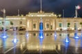 Main Guard building in Valletta, Malta Royalty Free Stock Photo