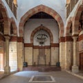Main hall of Beshtak Palace Qasr Bashtak, a Mamluk era ancient historic palace, Cairo, Egypt