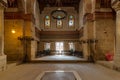 Main hall of Beshtak Palace, an ancient historic palace built in the Mamluk era, located in Muizz Street, Cairo, Egypt