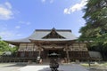 Main hall of Chuson temple, Hiraizumi Royalty Free Stock Photo
