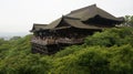 Main Hall of the famous Kiyomizu Temple in Kyoto,