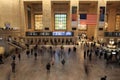 Main Hall of Grand Central Station in New York City. USA Royalty Free Stock Photo