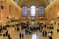 Main hall of Grand Central Terminal in New York City Royalty Free Stock Photo
