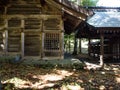 Main hall honden of Suwa Taisha Kamisha Maemiya, the oldest shrine within