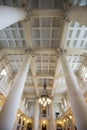 Main hall of the Luz train station, Sao Paulo,Brazil Royalty Free Stock Photo