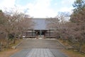 Main hall of Ninna ji in Kyoto Royalty Free Stock Photo