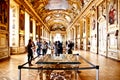 Main hall of the Palais de Louvre 1 Royalty Free Stock Photo