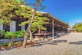 Main Hall of Sanjusangendo Buddhist Temple in Kyoto Royalty Free Stock Photo