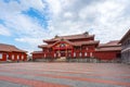 Main Hall of Shuri Castle in Okinawa, Japan Royalty Free Stock Photo