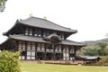 Main Hall of Todaiji Temple Royalty Free Stock Photo