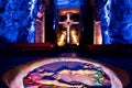 Main Hall of underground Salt Cathedral - Zipaquira, Colombia