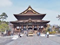 The Main Hall of Zenkoji Temple Royalty Free Stock Photo