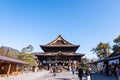 Main hall of Zenkoji Temple Royalty Free Stock Photo