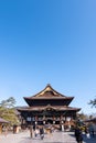 Main hall of Zenkoji Temple Royalty Free Stock Photo